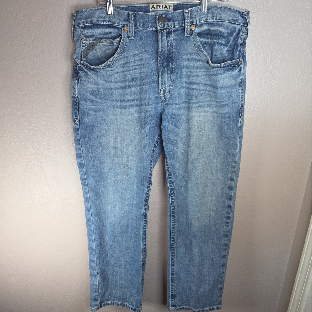 ARIAT M2 Traditional Relaxed Boot Cut Jeans Mens 38x30 Nolan